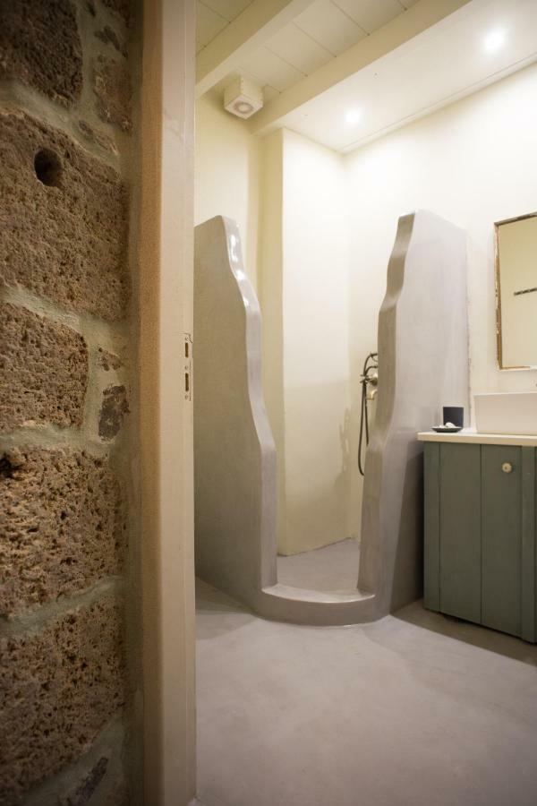 Pyrgos Stone House Villa Emporeios  Bagian luar foto